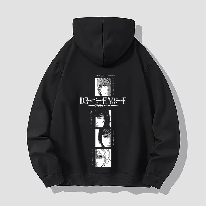 Death Note Black Hoodie Yagami Light