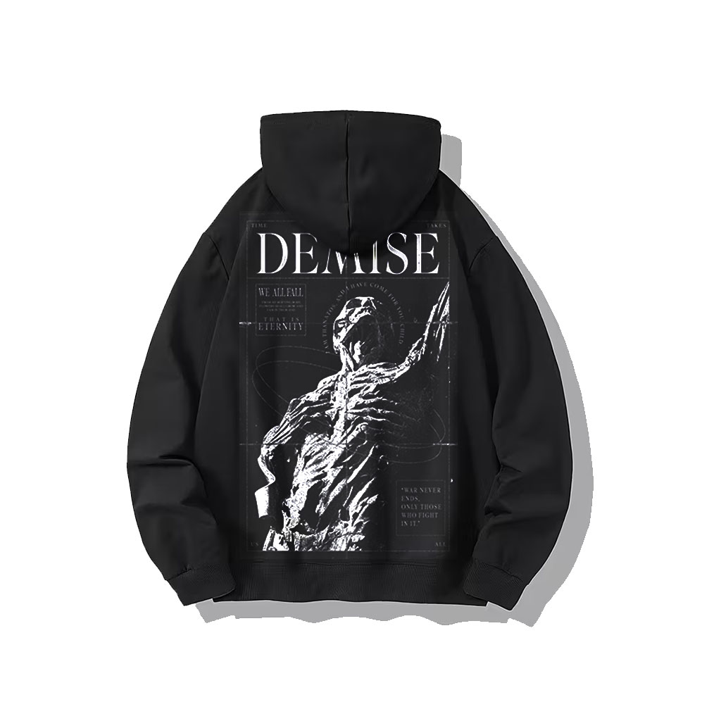 Demise Black Hoodie