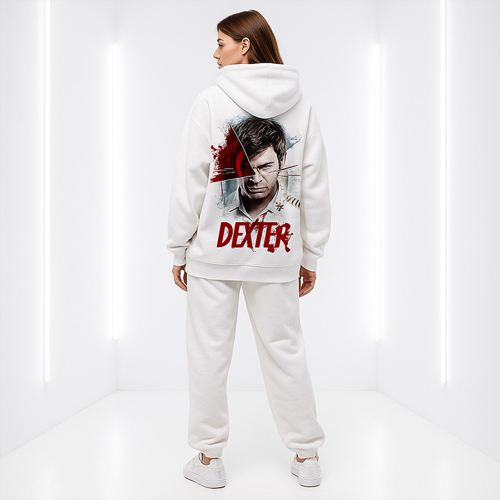 Dexter White hoodie Sins