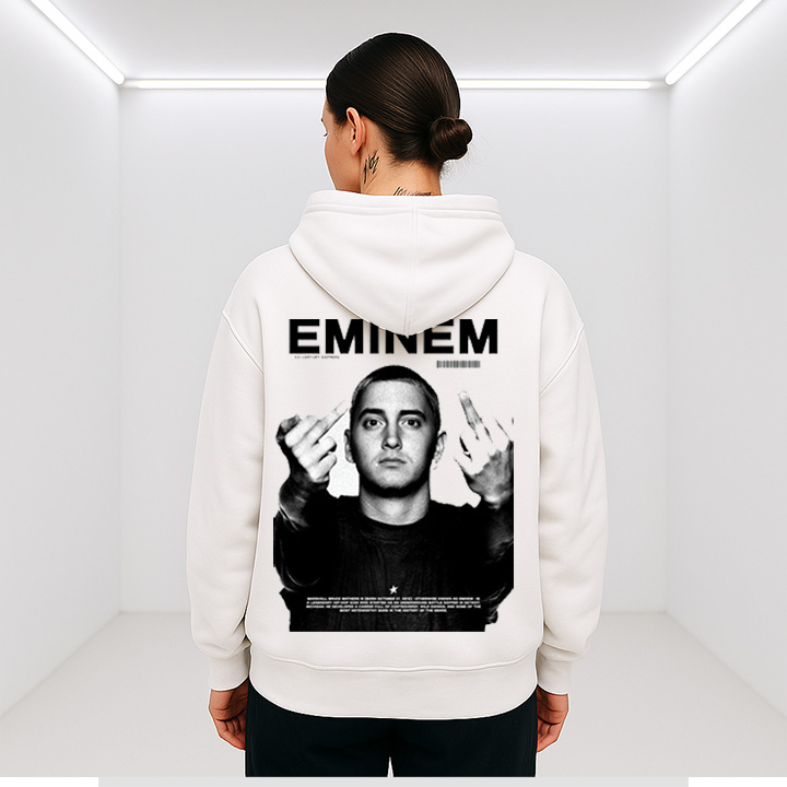 Eminem Middle fingers up