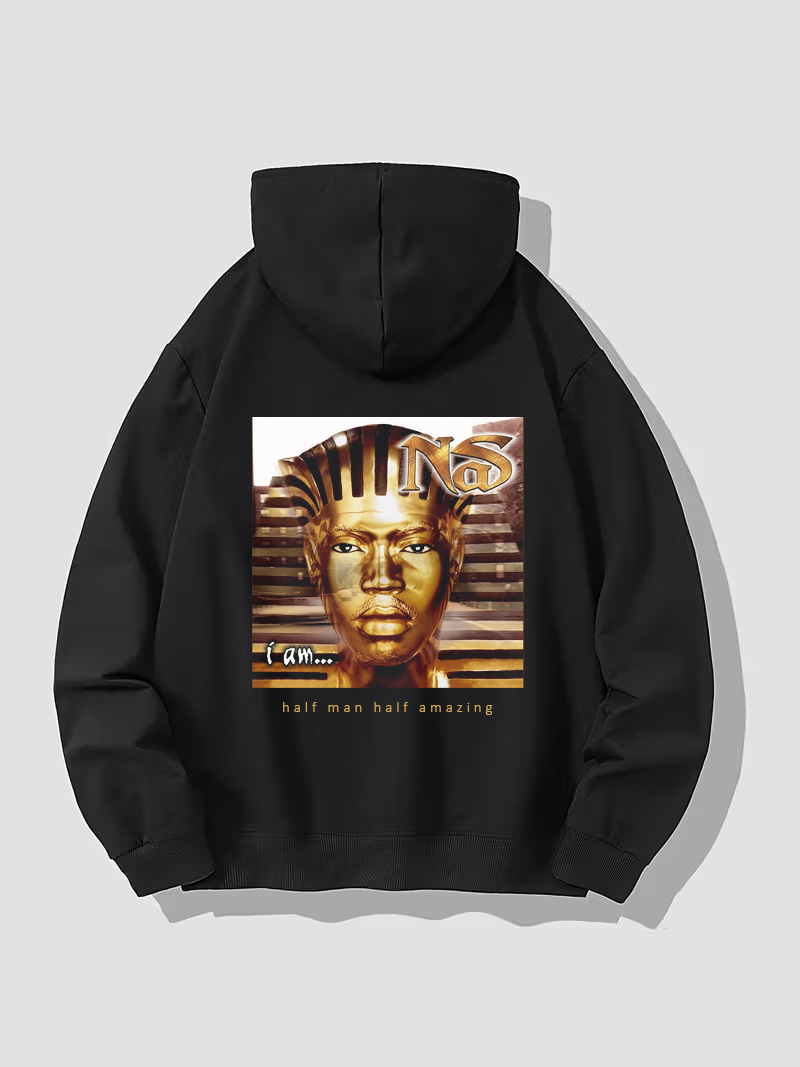 Nas i am Album Cover Hoodie